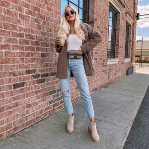 Agolde Riley High Rise Cropped Jean